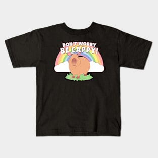 Don't Worry Be Cappy Kids T-Shirt